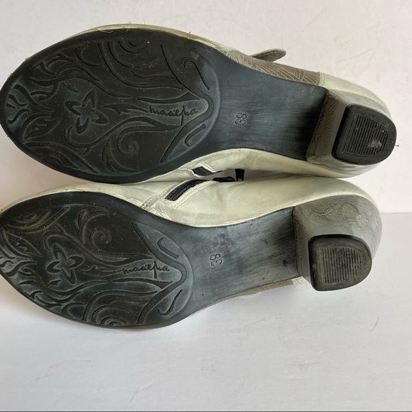 MACIEJKA peep-toe bootie shoe EU38 - Picture 8 of 9